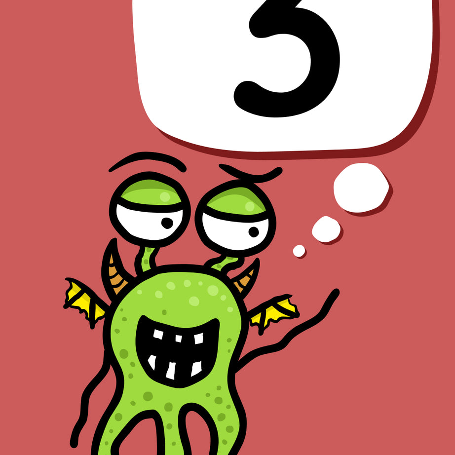 Човечета срещу чудовища: Битка с числа