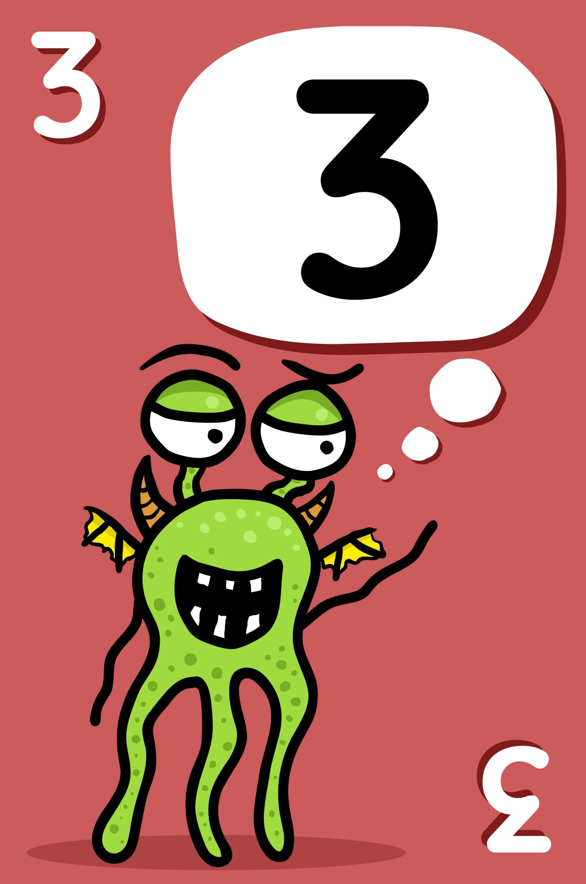 Човечета срещу чудовища: Битка с числа