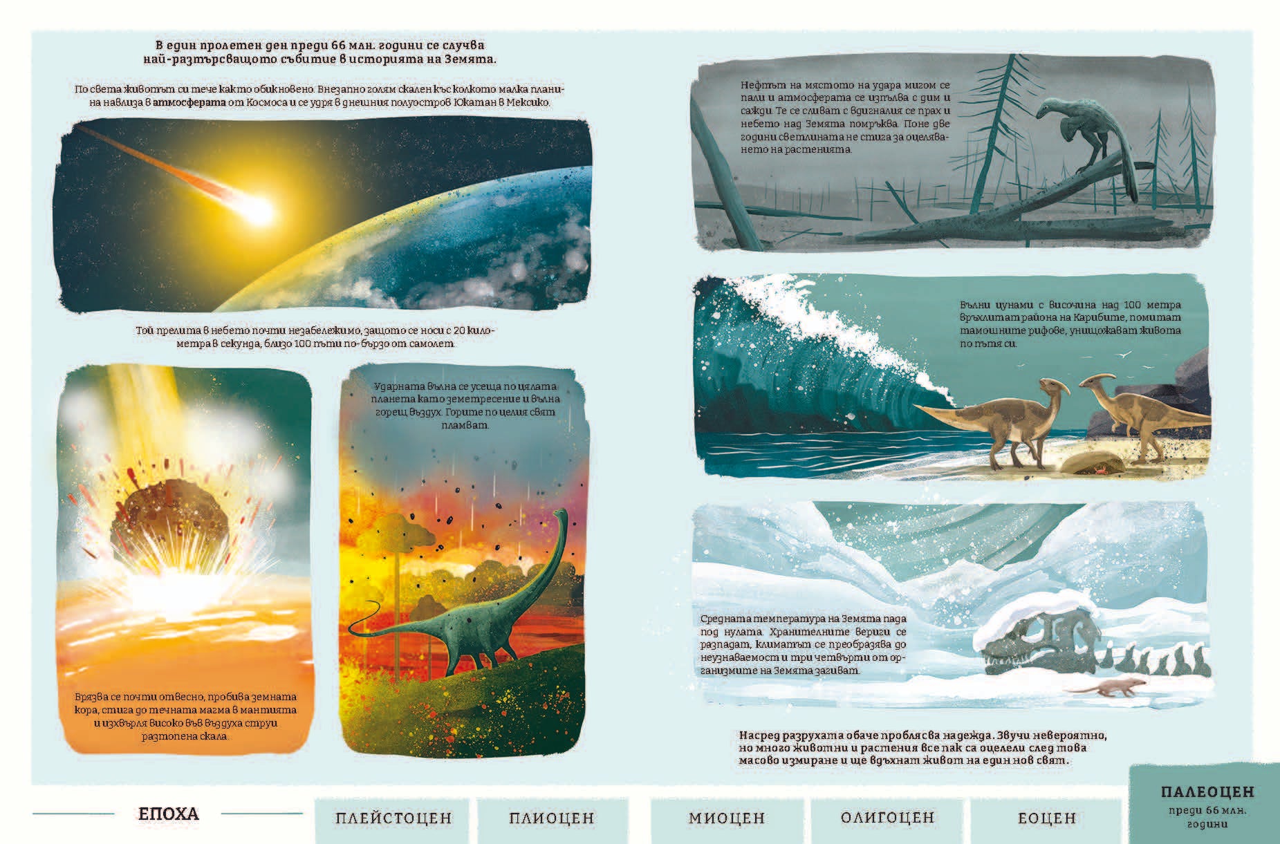 Миналото: Илюстрирано пътешествие в изгубените светове на Земята