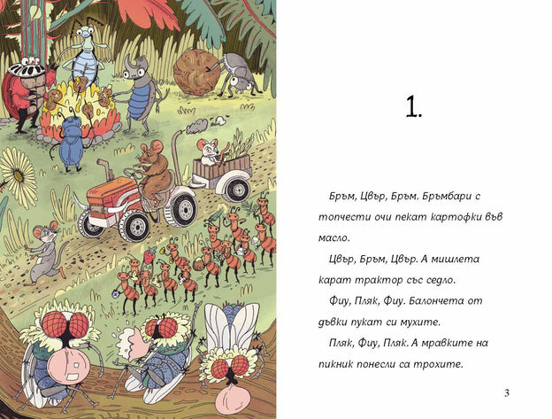 Бръмбар с цип и бръмбар с копче