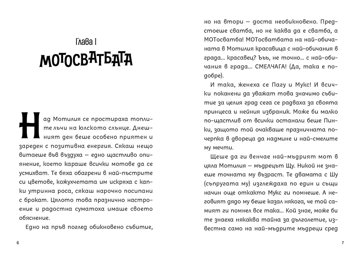 Приключенията на мотовете – част III – Спасяването на хълцащата принцеса (ново издание) – разтвор 4